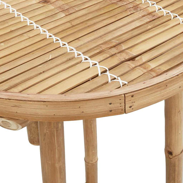 Garten Bartisch Bambus Ø55x100cm