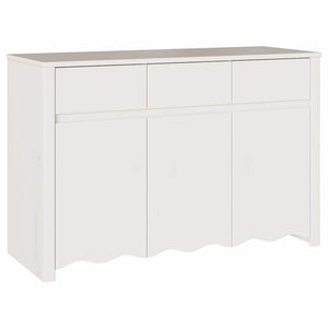 Weißes Kiefer Sideboard Drammen, 114 cm
