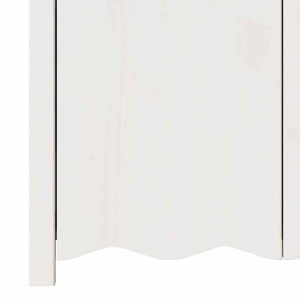 Sideboard Drammen Weiß Kiefer Massivholz
