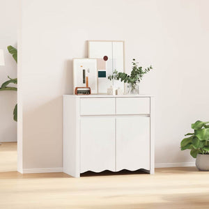 Sideboard Drammen Weiß Kiefer Massivholz