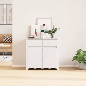 Sideboard Drammen Weiß Kiefer Massivholz