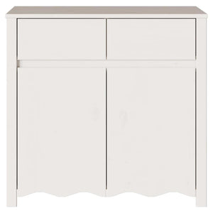 Sideboard Drammen Weiß Kiefer Massivholz