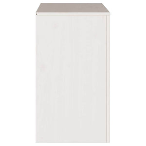 Sideboard Drammen Weiß Kiefer Massivholz