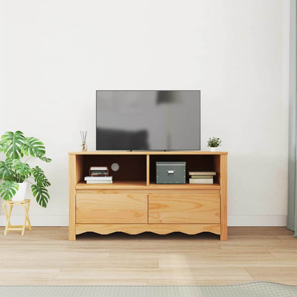TV-Schrank Eiche 99cm Massivholz Kiefer