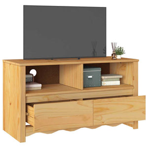 TV-Schrank Eiche 99cm Massivholz Kiefer