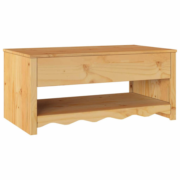 Couchtisch Drammen Eiche Massivholz 99x55 cm