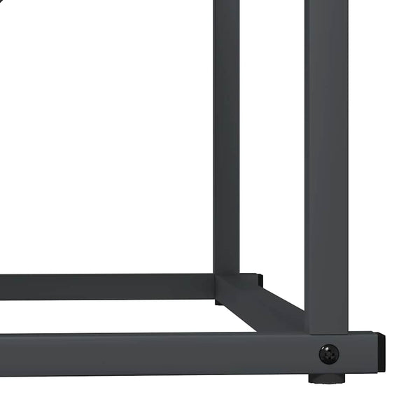 Anthrazit Brennholzregal Stahl 70x43x34,5 cm