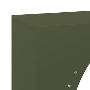Kaminholzregal Olivgrün 50x23x100cm