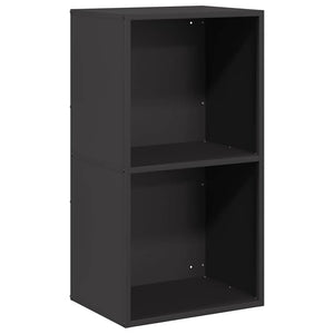 Brennholzregal Schwarz 40x30x75 cm