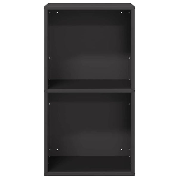 Brennholzregal Schwarz 40x30x75 cm