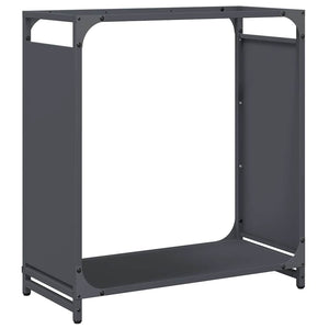 Brennholzregal Anthrazit 60x28x65 cm