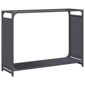 Brennholzregal Anthrazit Stahl 90x28x65 cm