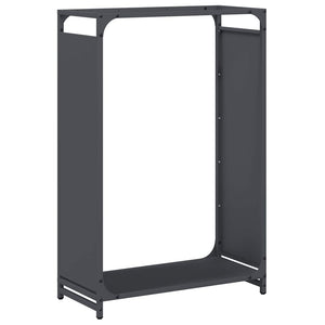 Brennholzregal Anthrazit Stahl 60x28x90 cm