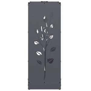 Brennholzregal Anthrazit Stahl 40x30x80cm