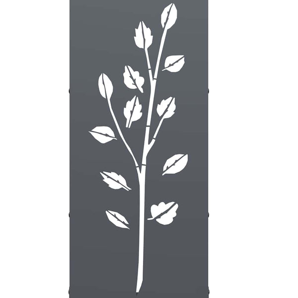 Brennholzregal Anthrazit Stahl 40x30x80cm