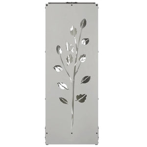 Edelstahl Brennholzregal 40x30x80 cm