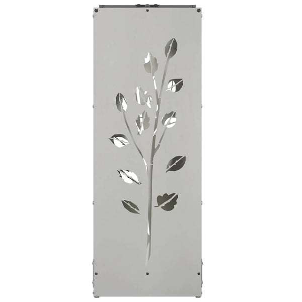 Edelstahl Brennholzregal 40x30x80 cm