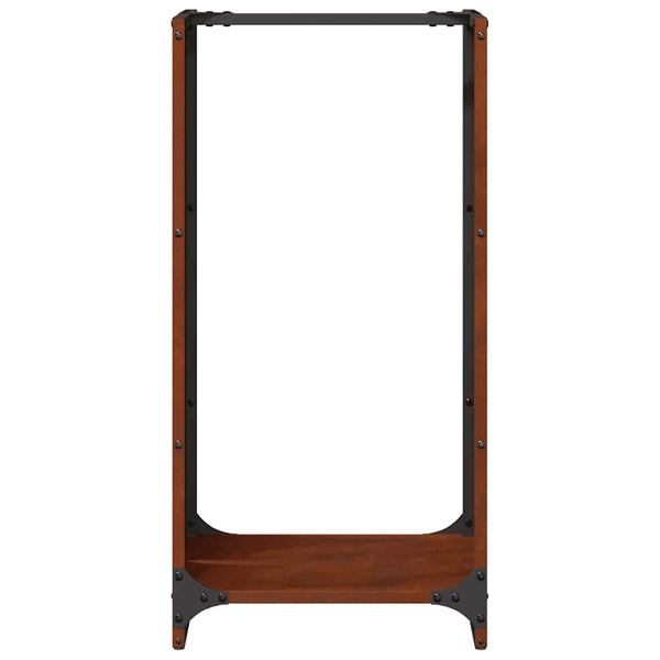Brennholzregal Wetterfester Stahl 40x30x80 cm