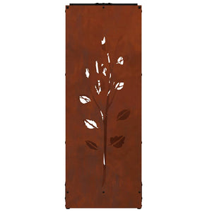Brennholzregal Wetterfester Stahl 40x30x80 cm