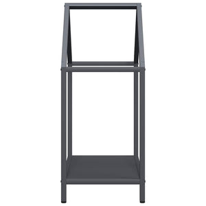 Brennholzregal Anthrazit 40x25x60 cm