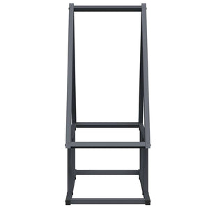 Brennholzregal Anthrazit Stahl 50x25x60cm