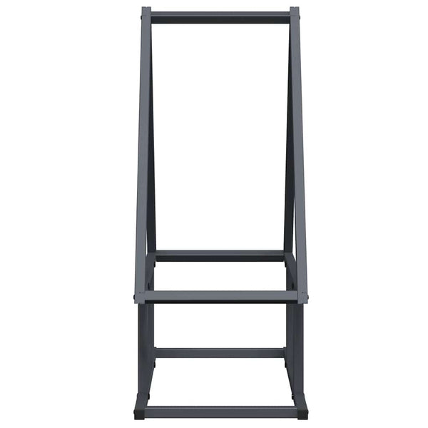 Brennholzregal Anthrazit Stahl 50x25x60cm