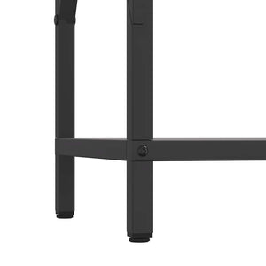 Brennholzregal Schwarz Stahl 34x25x70cm
