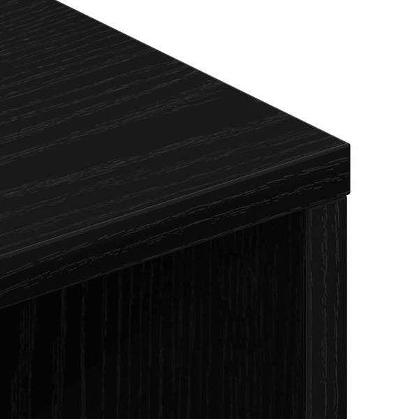 Schwarzer TV-Schrank, 90 cm