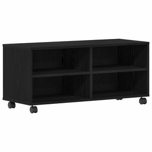 Schwarzer TV-Schrank, 90 cm