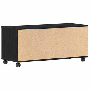 Schwarzer TV-Schrank, 90 cm