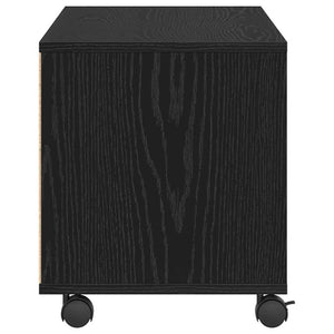 Schwarzer TV-Schrank, 90 cm
