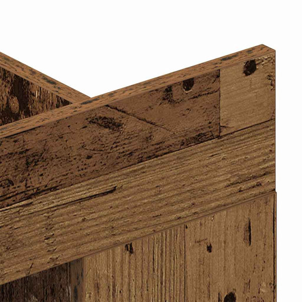 Wandmontierter TV-Schrank Altholz 152cm