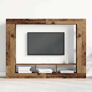 Wandmontierter TV-Schrank Altholz 152cm