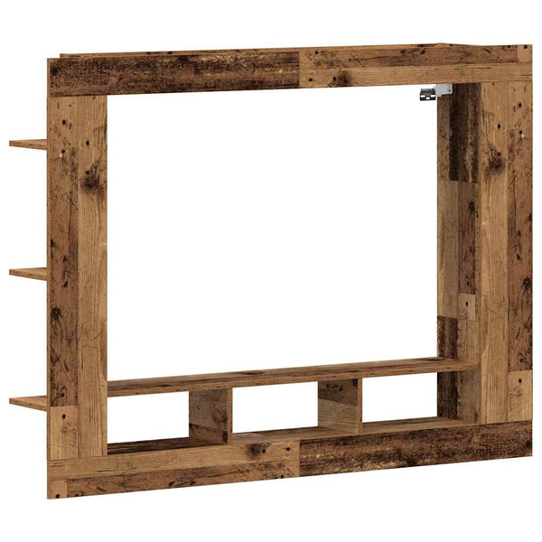 Wandmontierter TV-Schrank Altholz 152cm
