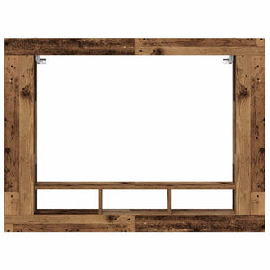 Wandmontierter TV-Schrank Altholz 152cm