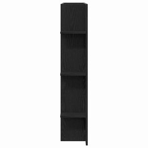 Schwarzer TV-Schrank in Eichen-Optik