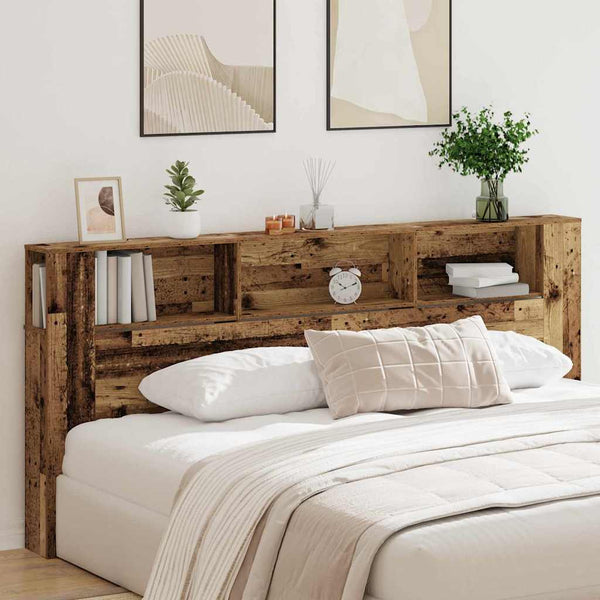 Kopfteil Schrank Altholz 220 cm
