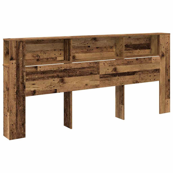Kopfteil Schrank Altholz 220 cm