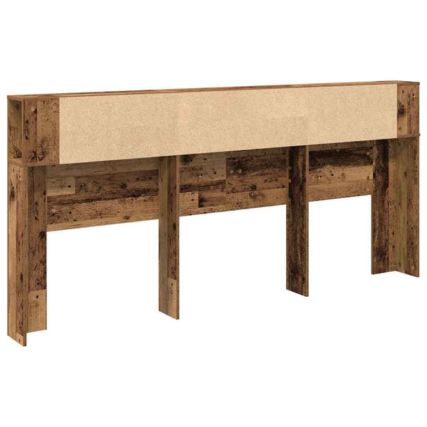 Kopfteil Schrank Altholz 220 cm