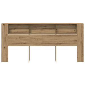Kopfteil Schrank Artisan-Eiche mit Regal
