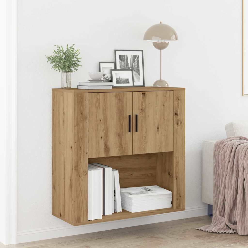Wandschrank Artisan-Eiche 80x80 cm