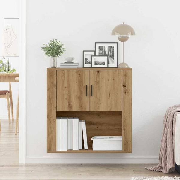 Wandschrank Artisan-Eiche 80x80 cm