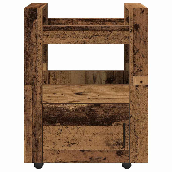 Küchenwagen Altholz 60x45x80cm