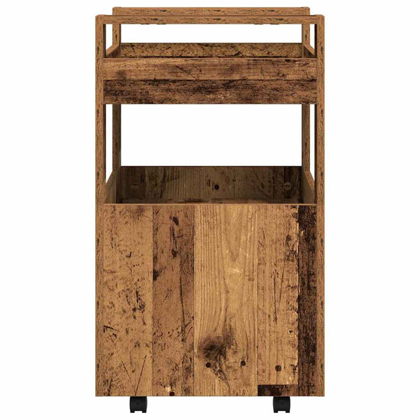 Küchenwagen Altholz 60x45x80cm