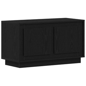Schwarzer TV-Schrank Eichen-Optik