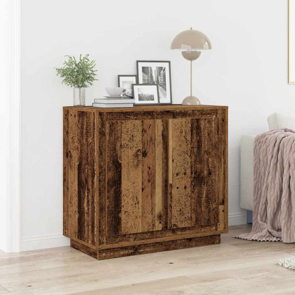 vidaXL Sideboard Reclaimed Wood 80 x 40 x 75 cm Engineered Wood