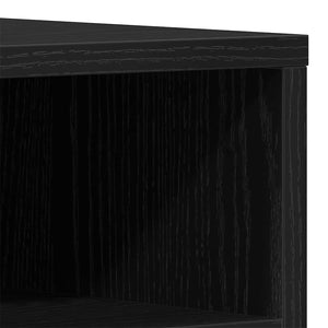 TV-Schrank Schwarz Eichen-Optik 150 cm