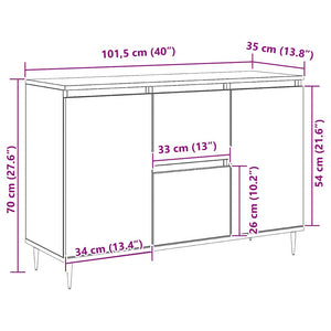 Sideboard Altholz 101,5 cm