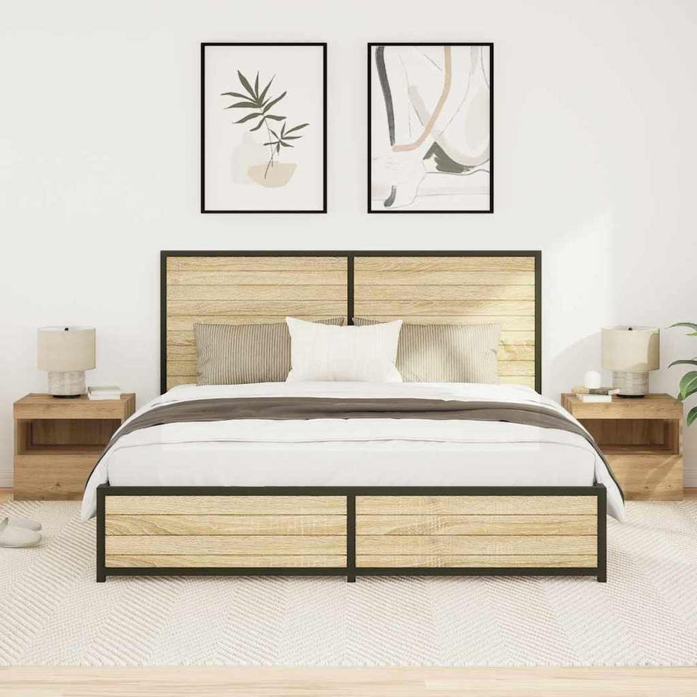 Nachttisch 2er Set Artisan Eiche