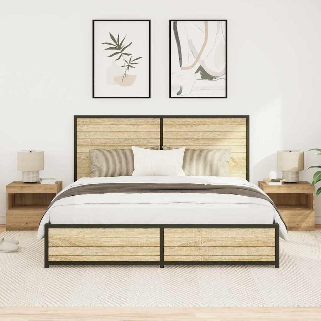 Nachttisch 2er Set Artisan Eiche